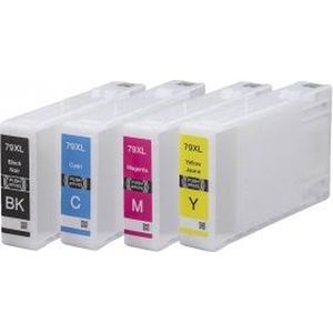 Epson 79XL (T7902) inktcartridge cyaan hoge capaciteit (123inkt huismerk)