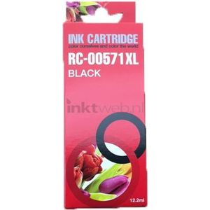 Canon CLI-571BK XL inktcartridge zwart hoge capaciteit (123inkt huismerk)
