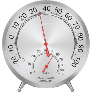 Thermometer Analoog TH600B Binnen Hygrometer Luchtvochtigheidsmeter Huisthermometer