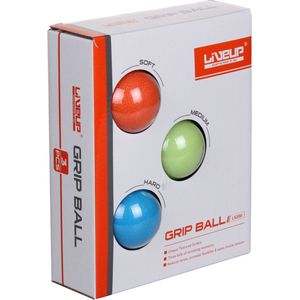 LiveUp Grip Ball Fitness Balls - weerstandsballen hand en arm