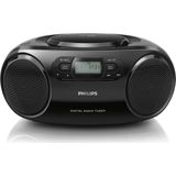 Philips - AZB500/12 - CD-Speler - Zwart - Draagbaar - DAB en FM-radio