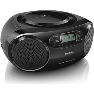 Philips - AZB500/12 - CD-Speler - Zwart - Draagbaar - DAB en FM-radio