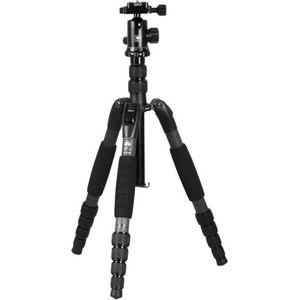 K&F Concept Camera Statief 163 Cm - Lichtgewicht Aluminium Met 360° Balhoofd En Smartphone Houder, Tot 10 Kg