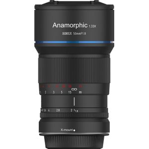 SIRUI Anamorfe lens 50 mm f / 1,8 1,33 x APS-C (X-mount)