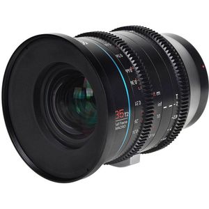 Sirui Jupiter 35mm T2 volformaat Marco Cine Lens (EF vatting) (Canon EF, Volledig formaat), Objectief, Zwart