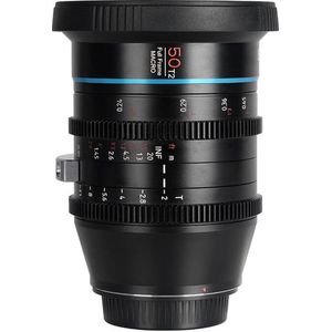 Sirui - Jupiter 50mm T2 - Cine Lens - Zwart - EF vatting