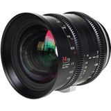 Sirui Jupiter Set van 3 24mm/35mm/50mm T2 Macro Cine Full Frame Lens PL-Mount (Arri PL, Volledig formaat), Objectief, Zwart