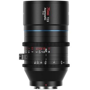 Sirui - Venus 75mm T2.9 1.6x Anamorphic Lens - Zwart