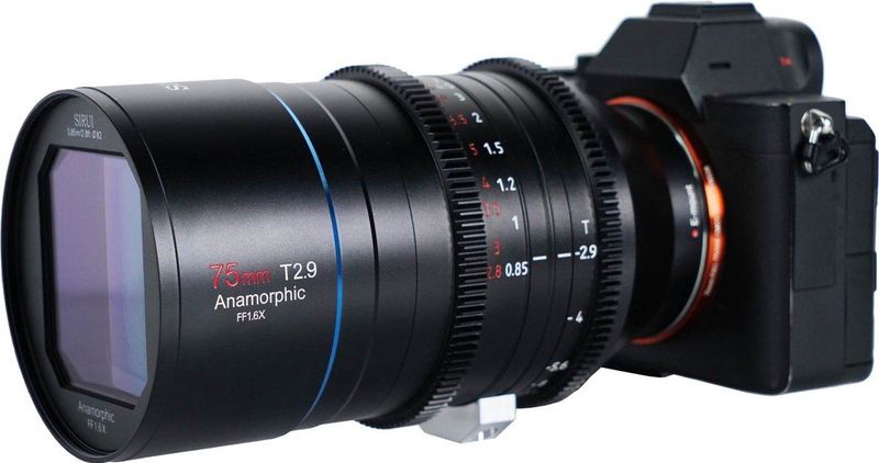 Sirui - Venus 75mm T2.9 1.6x - Objectief - Zwart