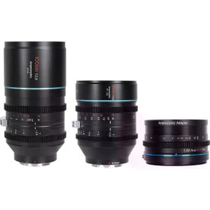 SIRUI - T2.9 1.6X - Anamorfoten Objectieven Set - 35 mm en 100 mm