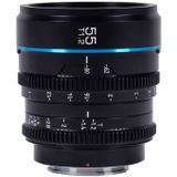 Sirui Nightwalker Series 55mm T1.2 S35 Manual Focus Cine Lens X Mount, zwart