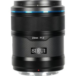 Sirui Sniper 23mm F1.2 APS-C autofocuslens (E-bevestiging, zwart, koolstofvezel) (Sony E, APS-C / DX), Objectief, Zwart