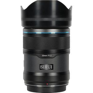 Sirui Sniper 33mm F1.2 APSC autofocus lens (Fuji X-Mount, zwart, koolstofvezel) (Fujifilm X, APS-C / DX), Objectief, Zwart