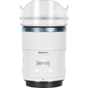 Sirui 33mm F1.2 APSC autofocus lens (Z-vatting, wit) (Nikon Z, APS-C / DX), Objectief, Wit