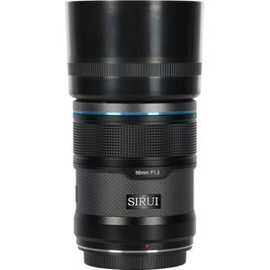 Sirui Sniper 56mm F1.2 APSC autofocus lens (Fuji X-Mount, zwart, koolstofvezel) (Fujifilm X, APS-C / DX), Objectief, Zwart