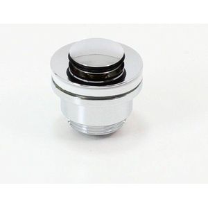 Royal Plaza Merlot wastafelplug 1 1/4 37 mm afsluitbaar click open chroom