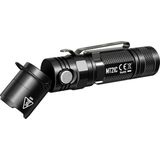 NiteCore zaklamp MT21C Cree XP-L HD V6 LED met kantelbare kop - Zwart