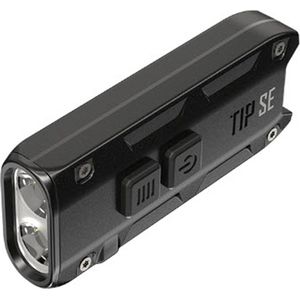 Nitecore TIP SE oplaadbare sleutelhangerzaklamp, zwart