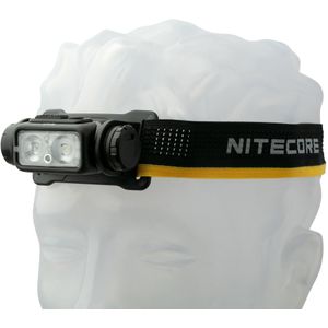 Nitecore Hoofdlamp NU43, licht, USB-C oplaadbare led-hoofdlamp, 1400 lumen, 130 m lichtafstand, rood licht voor nachtzicht