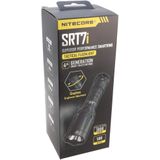 Nitecore SRT7i tactische zaklamp, USB-oplaadbare led-zaklamp, bijzonder heldere 3000 lumen, tot 800 uur lichtduur