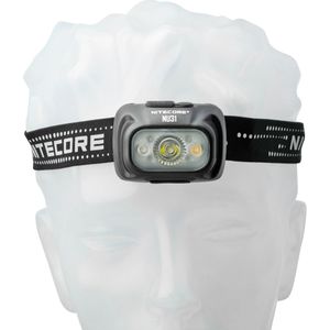 Nitecore NU31-GR Slate Grey, oplaadbare hoofdlamp, 550 lumen