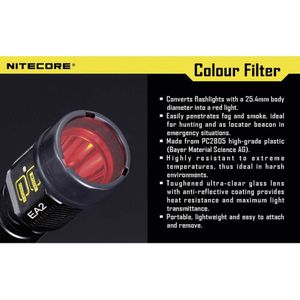 Nitecore NFG25 Filter groen
