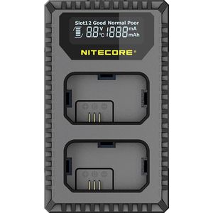 Nitecore USB Lader - Sony NP-FW50 Accu - Compact - USB Input