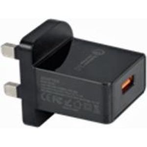 Nitecore - Quick Charge 3.0 USB-adapter - USB-lader - Zwart - Plastic