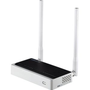 TOTOLINK - N300RT - Draadloze Router - Zwart, Wit - Ethernet - 300 Mbit/s