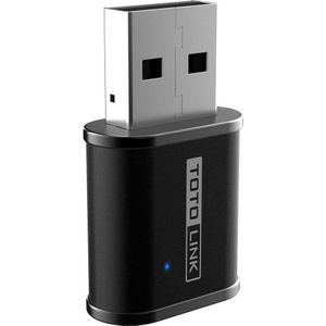 Totolink - A650USM - Draadloze USB Adapter - Zwart - AC650 - MU-MIMO Ondersteuning