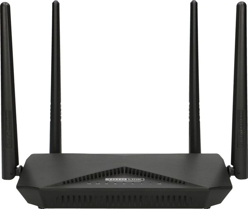 Totolink - A3002RU V3 Router - Zwart - AC1200 - Draadloos