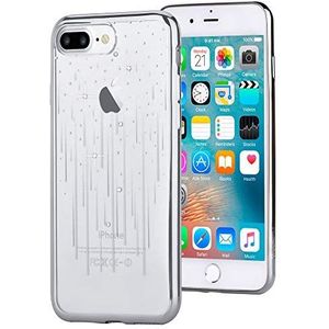 Soft Crystal Meteor Swarovsky iPhone 7 Plus zilver