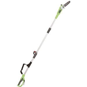 Greenworks Tools 20147 Elektrische snoeischaar, 20 cm, 720 W, 230 V, groen