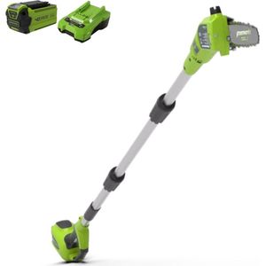 GREENWORKS 40 VOLT ACCU TAKKENZAAG INCL 2.0Ah ACCU EN OPLADER