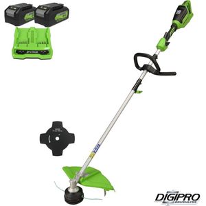 48 VOLT (2X24 VOLT) ACCU TRIMMER INCL 2 X ACCU EN DUALLADER GD24X2TXK4X