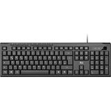 Rii - Toetsenbord - Bekabeld - Zwart - USB - QWERTZ Duitse Lay-out