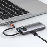 BASEUS Multifunctionele USB-C HUB - Grey