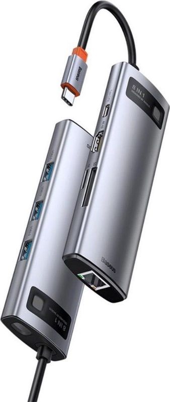 Baseus - Cahub-CV0G - Hub - Zwart - USB-C