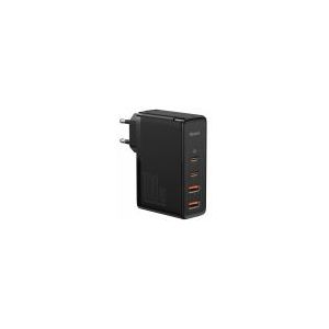 Baseus GaN2 100W Snellader met Power Delivery + 100W USB-C Kabel Zwart