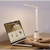 Baseus - Verstelbaar Bureaulamp LED - Automatisch/Handmatig Dimbaar - Wit en Warm Licht - Wit