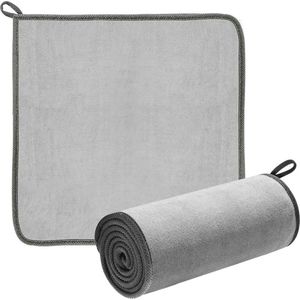 Baseus - Easy Life Car Washing Towel - Microvezel Schoonmaakdoeken - Grijs - 2 Stuks