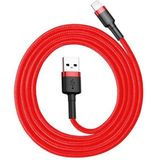 Baseus Cafule USB Lightning Cable 2.4A 0.5m (Red)