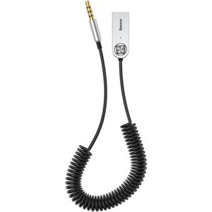 Baseus - AUX 3.5mm Bluetooth Adapter - USB Powered - Tot 5 Meter Bereik