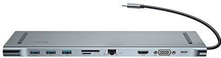 Baseus 11-in-1 Smart Hub Station USB-C - Grey