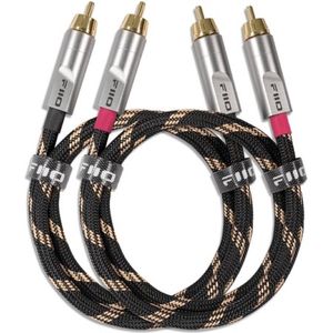 FIIO - LR-RCA4 - Analoge Interconnect - 150cm - Zwart