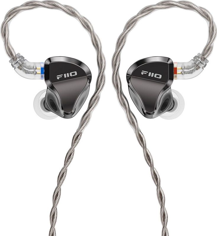 FiiO - JH5 - In-Ear Oortelefoon - Zwart - Hybrid met 1 Dynamic & 4 BA Drivers