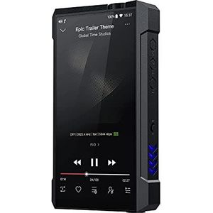 FiiO M17 (64 GB), MP3-speler + draagbare audioapparatuur, Zwart