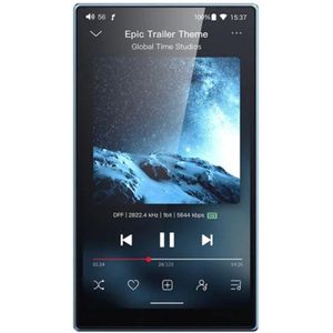 FIIO - JM21 - Portable Hi-Res Digital Audio Player - Blauw - Materiaal: Aluminium
