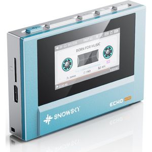 Snowsky - Echo Mini - Muziekspeler - Lichtblauw - 8GB - Bluetooth 5.3