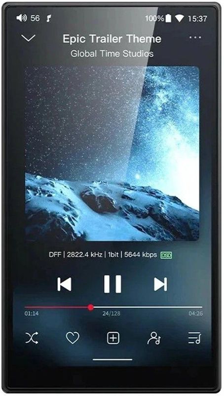 FIIO - JM21 - Portable Hi-Res Audio Player - Zwart